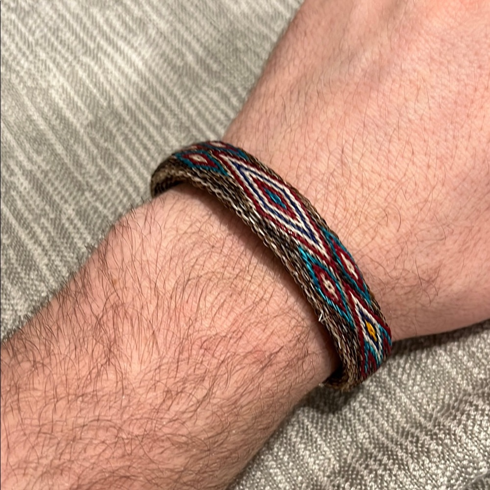 Multicolor Woven Bracelet - Picture 3 of 9